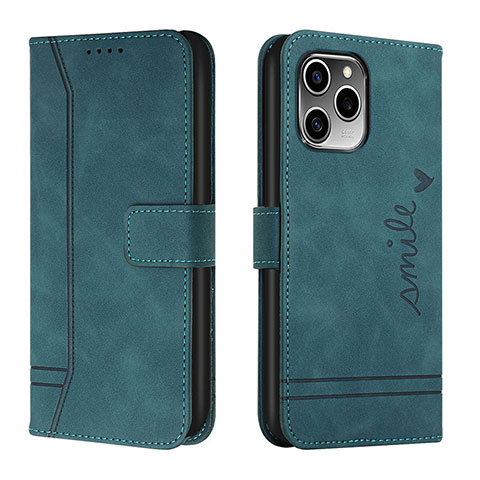 Coque Portefeuille Livre Cuir Etui Clapet H01X pour Huawei Honor 60 SE 5G Vert