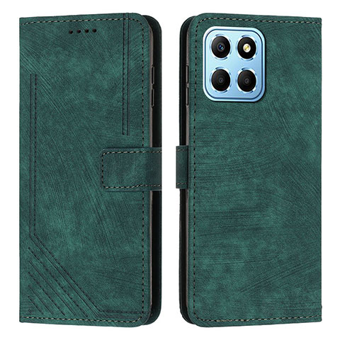 Coque Portefeuille Livre Cuir Etui Clapet H01X pour Huawei Honor 70 Lite 5G Vert