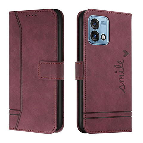 Coque Portefeuille Livre Cuir Etui Clapet H01X pour Motorola Moto G Stylus (2023) 5G Rouge