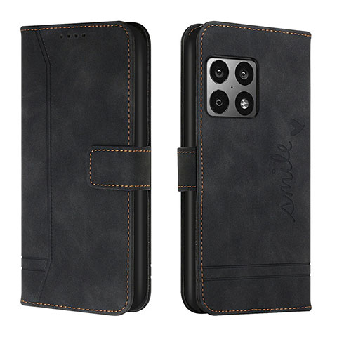 Coque Portefeuille Livre Cuir Etui Clapet H01X pour OnePlus 10 Pro 5G Noir