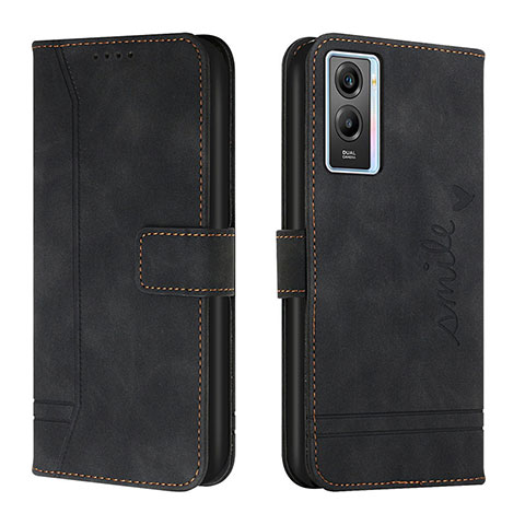 Coque Portefeuille Livre Cuir Etui Clapet H01X pour Vivo Y55s (2021) Noir