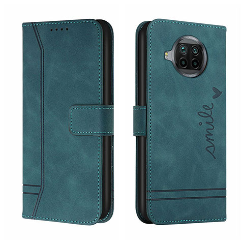 Coque Portefeuille Livre Cuir Etui Clapet H01X pour Xiaomi Mi 10T Lite 5G Vert