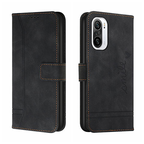 Coque Portefeuille Livre Cuir Etui Clapet H01X pour Xiaomi Mi 11i 5G Noir