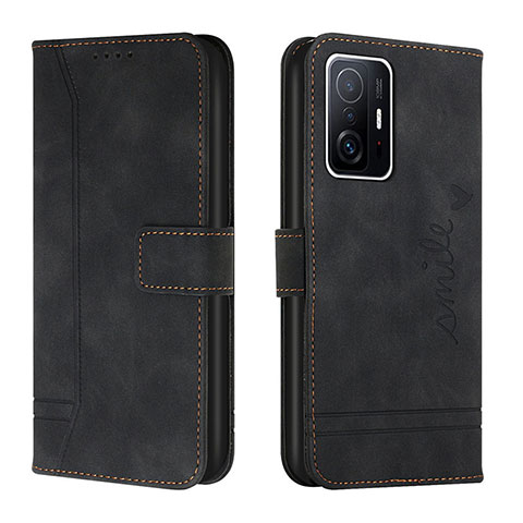 Coque Portefeuille Livre Cuir Etui Clapet H01X pour Xiaomi Mi 11T 5G Noir