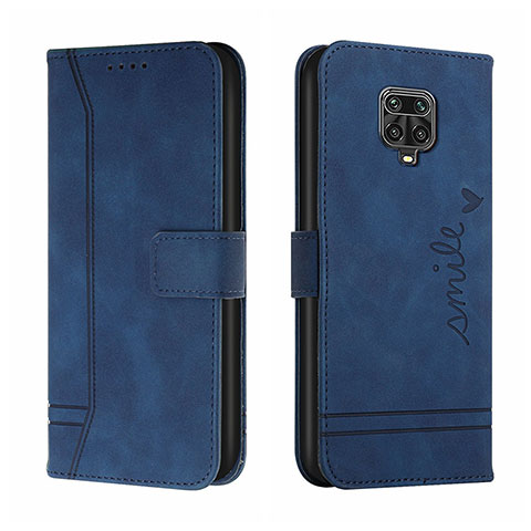 Coque Portefeuille Livre Cuir Etui Clapet H01X pour Xiaomi Poco M2 Pro Bleu