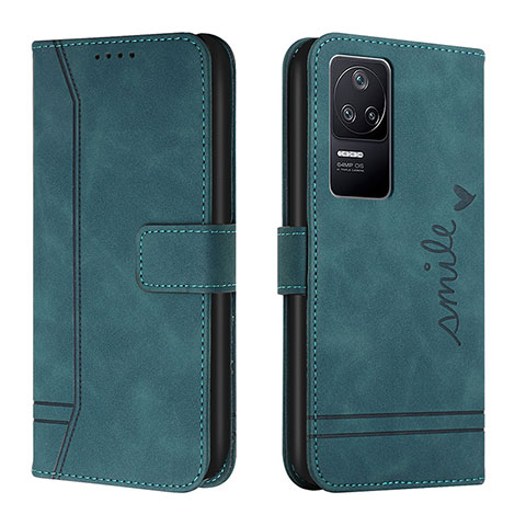 Coque Portefeuille Livre Cuir Etui Clapet H01X pour Xiaomi Redmi K40S 5G Vert