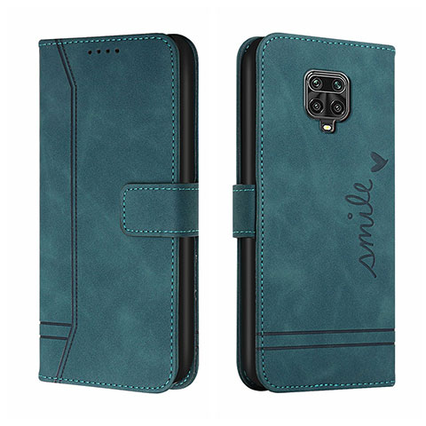 Coque Portefeuille Livre Cuir Etui Clapet H01X pour Xiaomi Redmi Note 9 Pro Max Vert