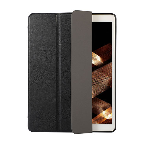 Coque Portefeuille Livre Cuir Etui Clapet H02 pour Apple iPad 10.2 (2020) Noir