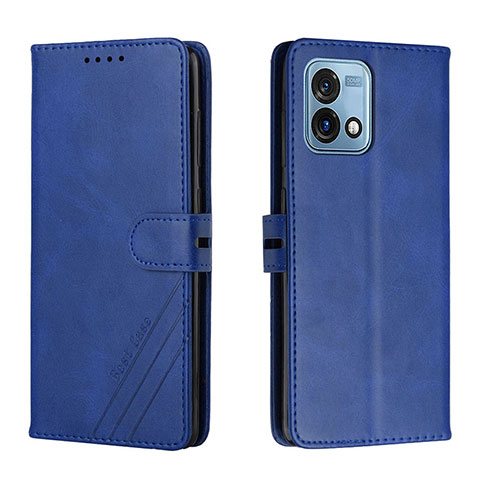 Coque Portefeuille Livre Cuir Etui Clapet H02X pour Motorola Moto G Stylus (2023) 4G Bleu