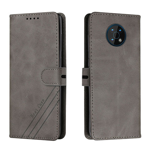 Coque Portefeuille Livre Cuir Etui Clapet H02X pour Nokia G50 5G Gris