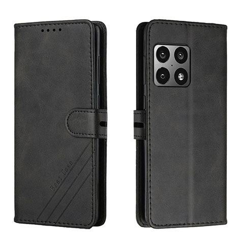 Coque Portefeuille Livre Cuir Etui Clapet H02X pour OnePlus 10 Pro 5G Noir