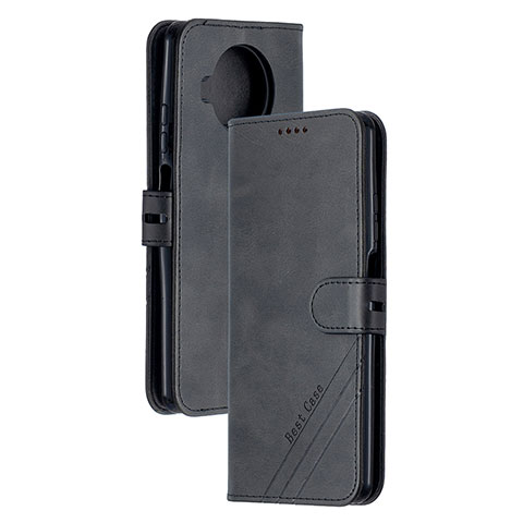 Coque Portefeuille Livre Cuir Etui Clapet H02X pour Xiaomi Mi 10T Lite 5G Noir