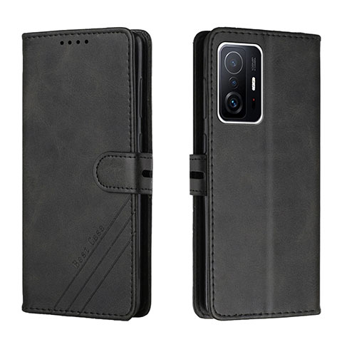 Coque Portefeuille Livre Cuir Etui Clapet H02X pour Xiaomi Mi 11T 5G Noir