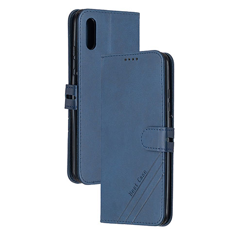 Coque Portefeuille Livre Cuir Etui Clapet H02X pour Xiaomi Redmi 9i Bleu