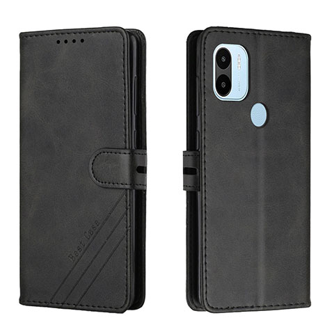 Coque Portefeuille Livre Cuir Etui Clapet H02X pour Xiaomi Redmi A1 Plus Noir