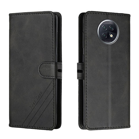 Coque Portefeuille Livre Cuir Etui Clapet H02X pour Xiaomi Redmi Note 9 5G Noir