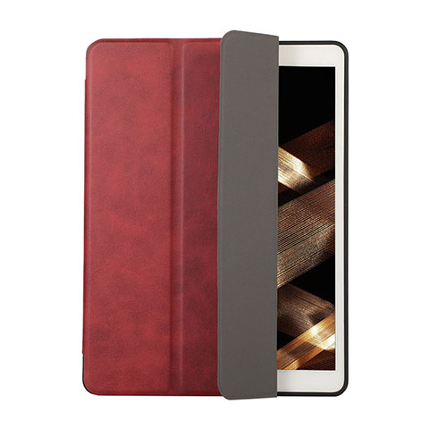 Coque Portefeuille Livre Cuir Etui Clapet H03 pour Apple iPad 10.2 (2019) Rouge