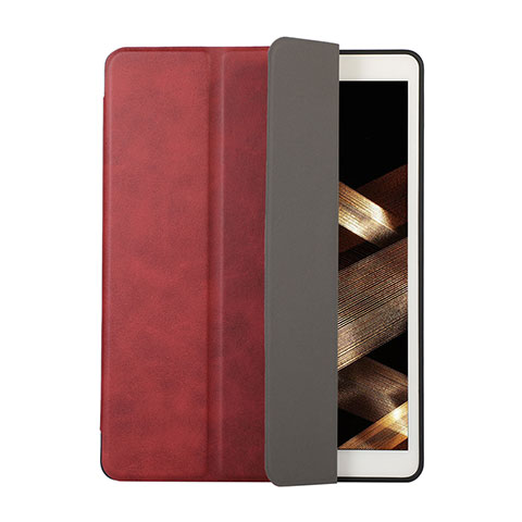 Coque Portefeuille Livre Cuir Etui Clapet H03 pour Apple iPad Mini 4 Rouge