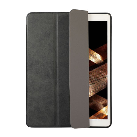 Coque Portefeuille Livre Cuir Etui Clapet H03 pour Apple iPad Pro 10.5 Noir