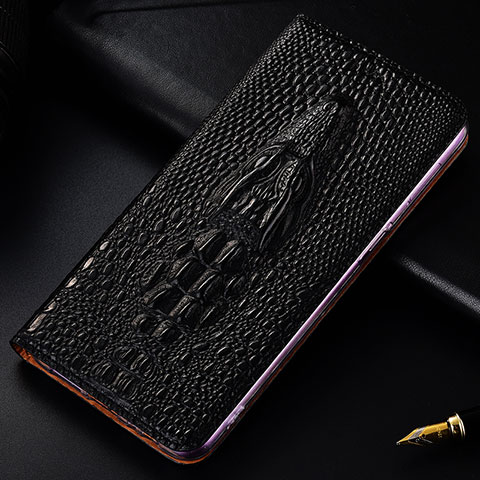 Coque Portefeuille Livre Cuir Etui Clapet H03P pour Samsung Galaxy S25 Plus 5G Noir