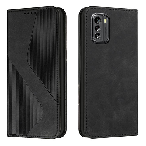 Coque Portefeuille Livre Cuir Etui Clapet H03X pour Nokia G60 5G Noir