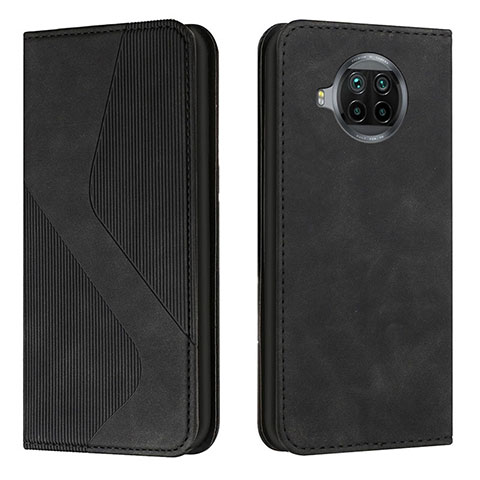 Coque Portefeuille Livre Cuir Etui Clapet H03X pour Xiaomi Mi 10i 5G Noir