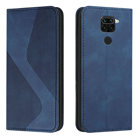 Coque Portefeuille Livre Cuir Etui Clapet H03X pour Xiaomi Redmi 10X 4G Bleu