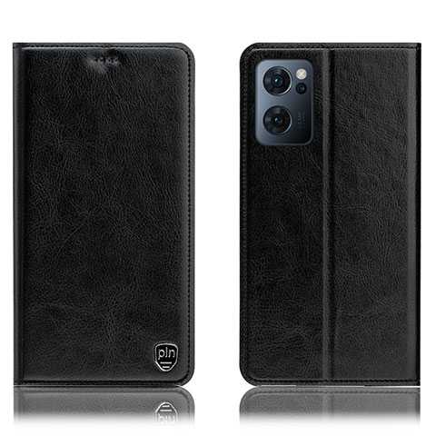 Coque Portefeuille Livre Cuir Etui Clapet H04P pour OnePlus Nord CE 2 5G Noir