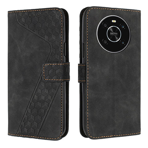 Coque Portefeuille Livre Cuir Etui Clapet H04X pour Huawei Honor Magic4 Lite 4G Noir