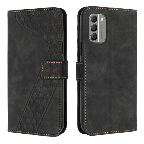 Coque Portefeuille Livre Cuir Etui Clapet H04X pour Nokia G400 5G Noir