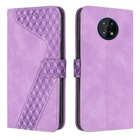 Coque Portefeuille Livre Cuir Etui Clapet H04X pour Nokia G50 5G Violet