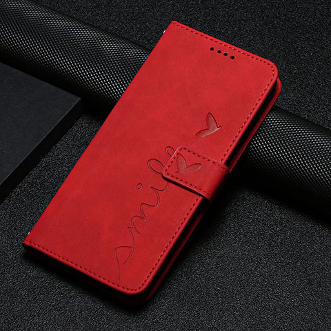 Coque Portefeuille Livre Cuir Etui Clapet H04X pour Nothing Phone 1 Rouge