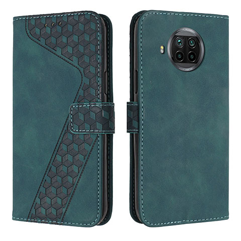 Coque Portefeuille Livre Cuir Etui Clapet H04X pour Xiaomi Mi 10i 5G Vert