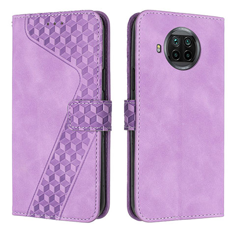 Coque Portefeuille Livre Cuir Etui Clapet H04X pour Xiaomi Mi 10T Lite 5G Violet