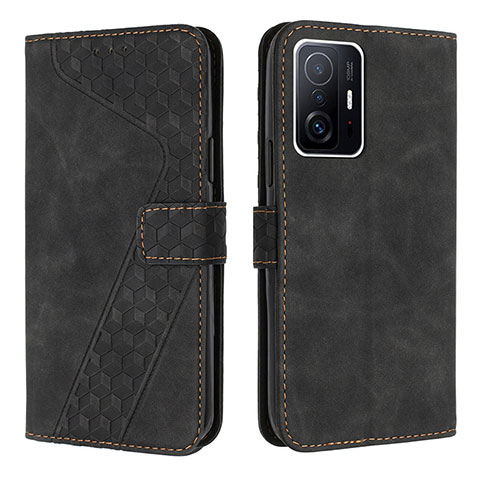 Coque Portefeuille Livre Cuir Etui Clapet H04X pour Xiaomi Mi 11T 5G Noir