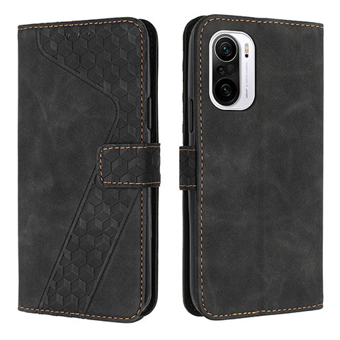 Coque Portefeuille Livre Cuir Etui Clapet H04X pour Xiaomi Mi 11X 5G Noir