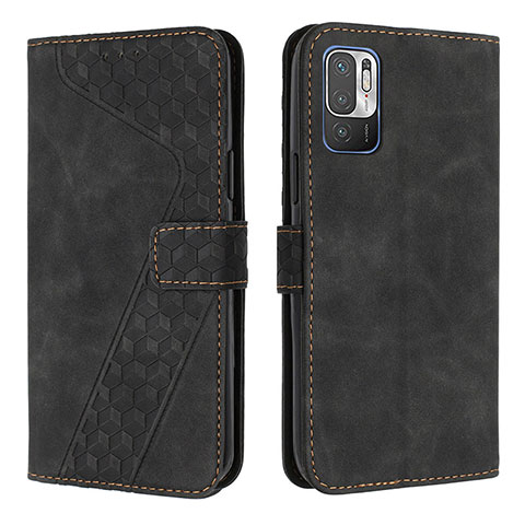 Coque Portefeuille Livre Cuir Etui Clapet H04X pour Xiaomi POCO M3 Pro 5G Noir