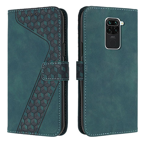 Coque Portefeuille Livre Cuir Etui Clapet H04X pour Xiaomi Redmi 10X 4G Vert