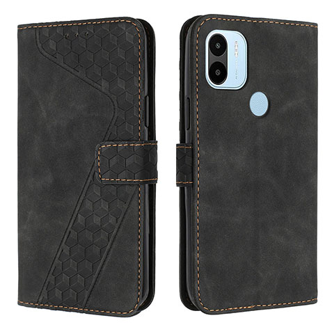 Coque Portefeuille Livre Cuir Etui Clapet H04X pour Xiaomi Redmi A1 Plus Noir