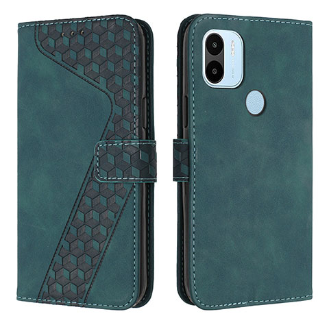 Coque Portefeuille Livre Cuir Etui Clapet H04X pour Xiaomi Redmi A1 Plus Vert