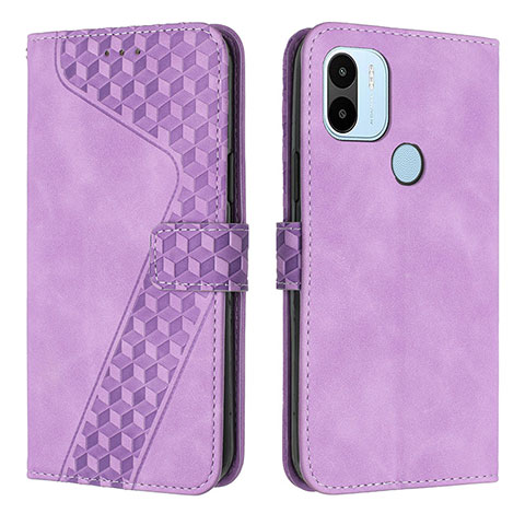 Coque Portefeuille Livre Cuir Etui Clapet H04X pour Xiaomi Redmi A1 Plus Violet