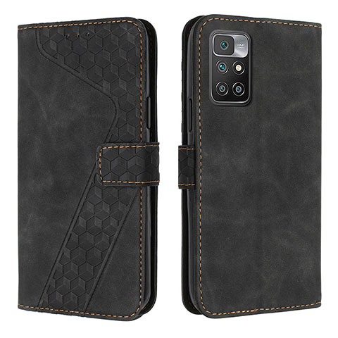 Coque Portefeuille Livre Cuir Etui Clapet H04X pour Xiaomi Redmi Note 11 4G (2021) Noir