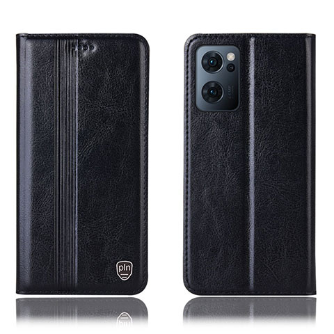 Coque Portefeuille Livre Cuir Etui Clapet H05P pour OnePlus Nord CE 2 5G Noir