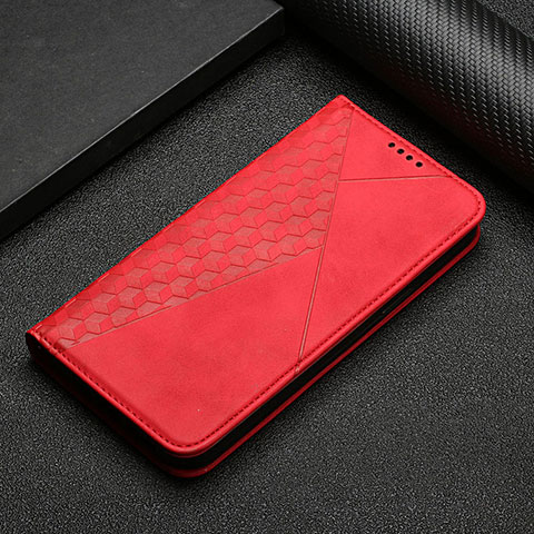 Coque Portefeuille Livre Cuir Etui Clapet H05X pour Nothing Phone 1 Rouge