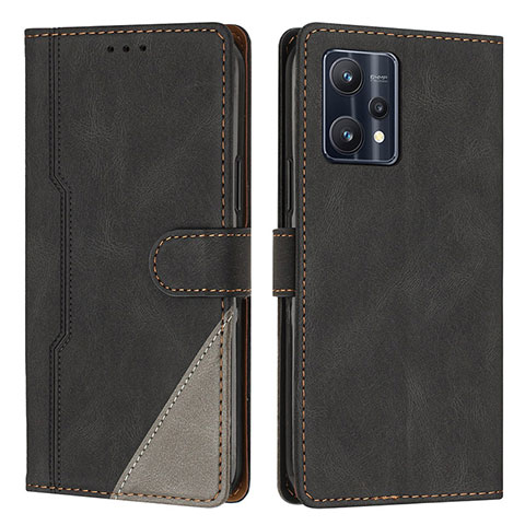 Coque Portefeuille Livre Cuir Etui Clapet H05X pour Realme 9 5G Noir