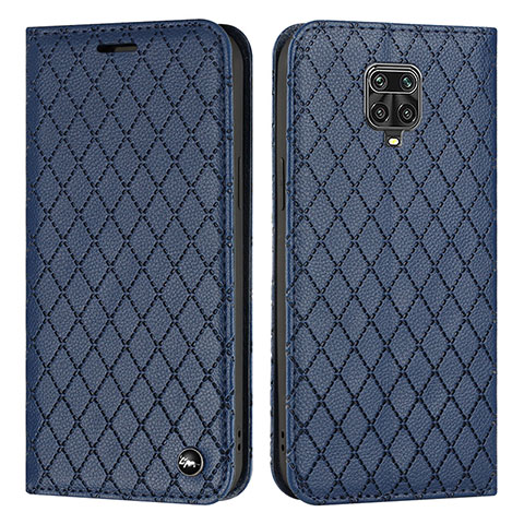 Coque Portefeuille Livre Cuir Etui Clapet H05X pour Xiaomi Poco M2 Pro Bleu