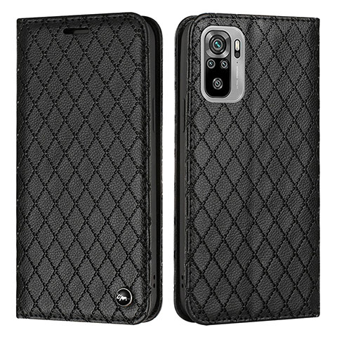 Coque Portefeuille Livre Cuir Etui Clapet H05X pour Xiaomi Poco M5S Noir