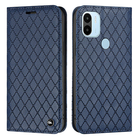 Coque Portefeuille Livre Cuir Etui Clapet H05X pour Xiaomi Redmi A1 Plus Bleu