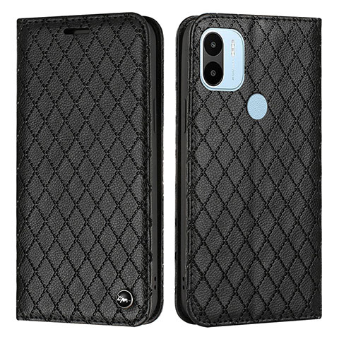 Coque Portefeuille Livre Cuir Etui Clapet H05X pour Xiaomi Redmi A1 Plus Noir