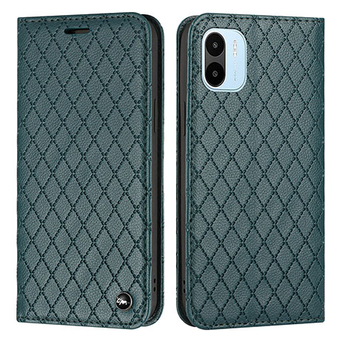 Coque Portefeuille Livre Cuir Etui Clapet H05X pour Xiaomi Redmi A2 Plus Vert